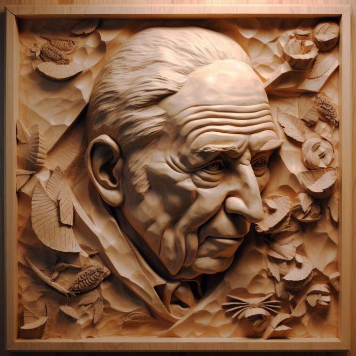 نموذج ثلاثي الأبعاد لآلة CNC 3D Art 